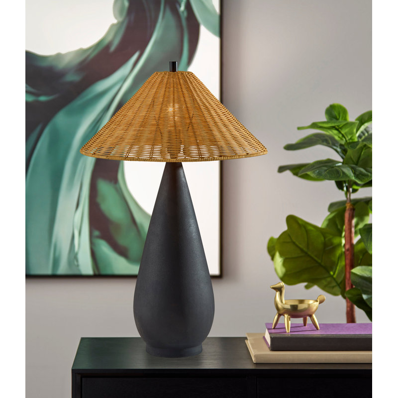 Lampe de table Lorelei, Noir, Noir, noir, noir, noir