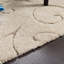 Tapis crème à motif abstrait Allaire-32701700