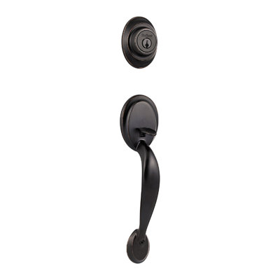Dakota Exterior Portion Handleset with Deadbolt (Interior Portion Sold Separately)