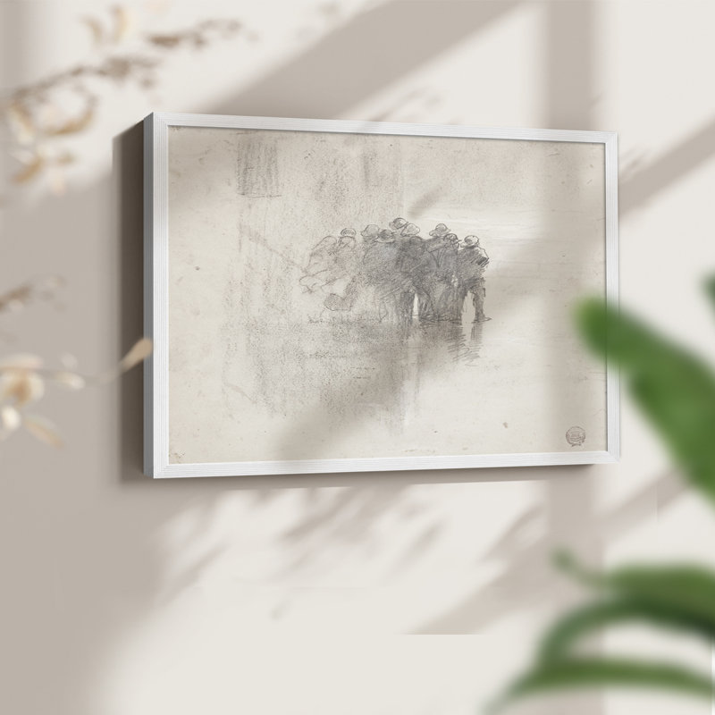 Croquis rétro - TG-XL - reproduction encadrée, H 22 po x l 28 po, Blanc