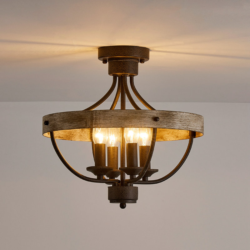Amias Semi Flush Mount
