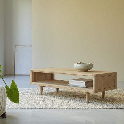 Jonàk Solid Wood Single Coffee Table