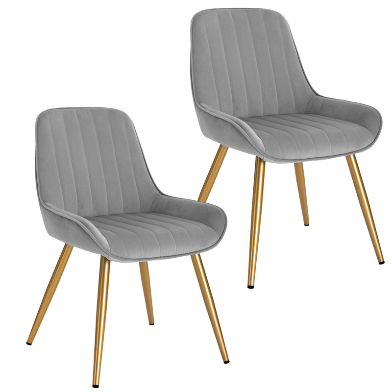 Orchard Upholstered Dining Chair, Light Grey