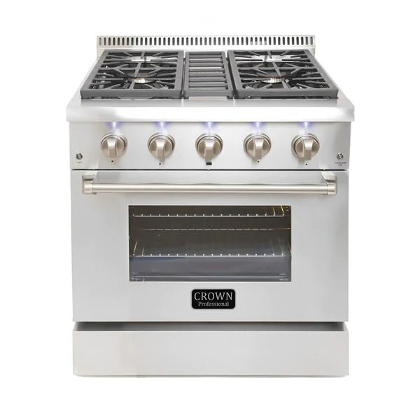 Cuisinière au gaz 30 po CROWN Professional