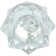 Tub And Shower Offset Handle Single Control Knob For Delta Replacement Trim Kit With Screw And Button, Clear Acrylic Finish