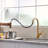 HOOSENG Pull Down Touch Kitchen Faucet