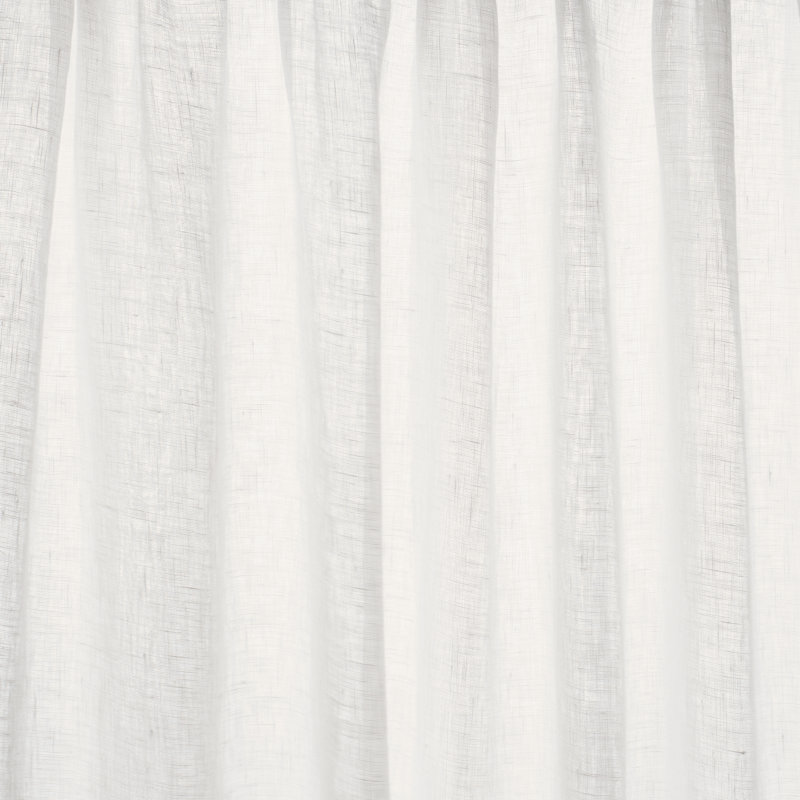 Aya Sheer Fabric, Blanc