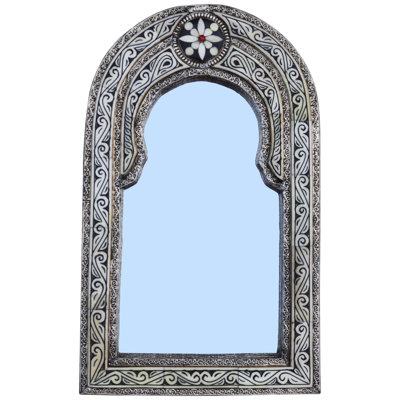 Bone Flat Wall Mirror