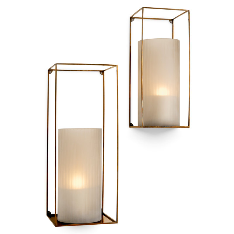 Deco Lantern, 29.92" H x 11.81" W x 11.81" D