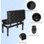 Banc de rangement en similicuir Jamarco