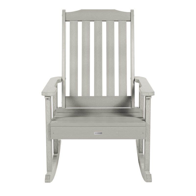 Chaise berçante Anette, Gris havre