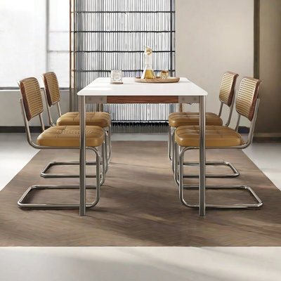 Light luxury modern simple dining table sets
