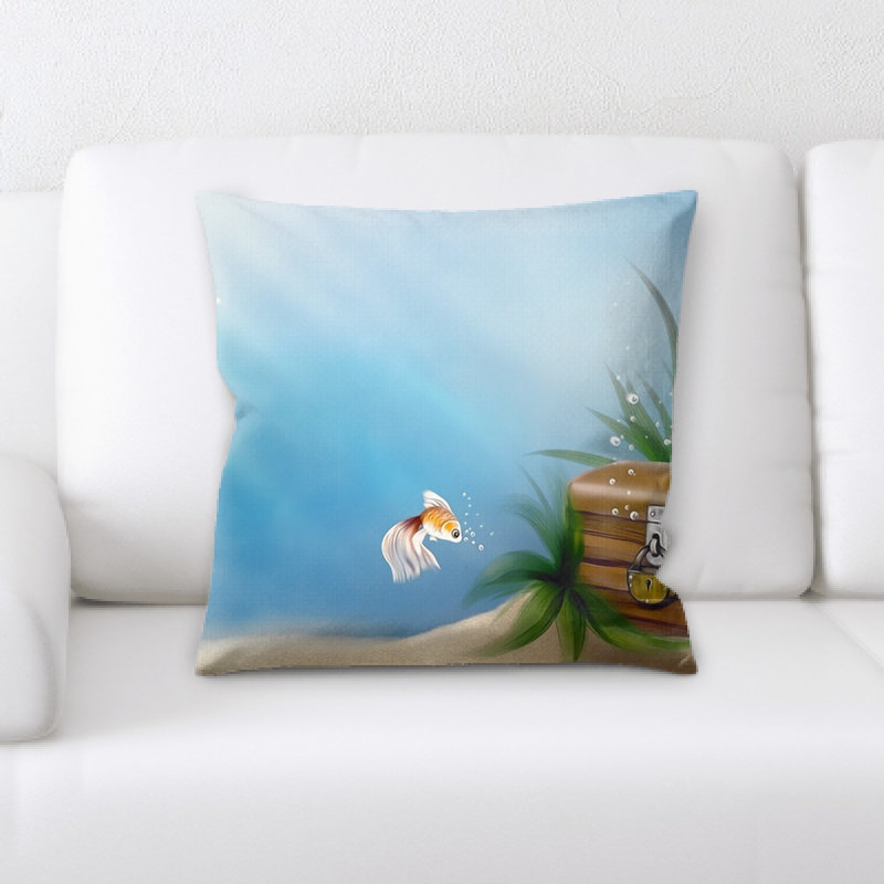 Microsuede Throw Pillow