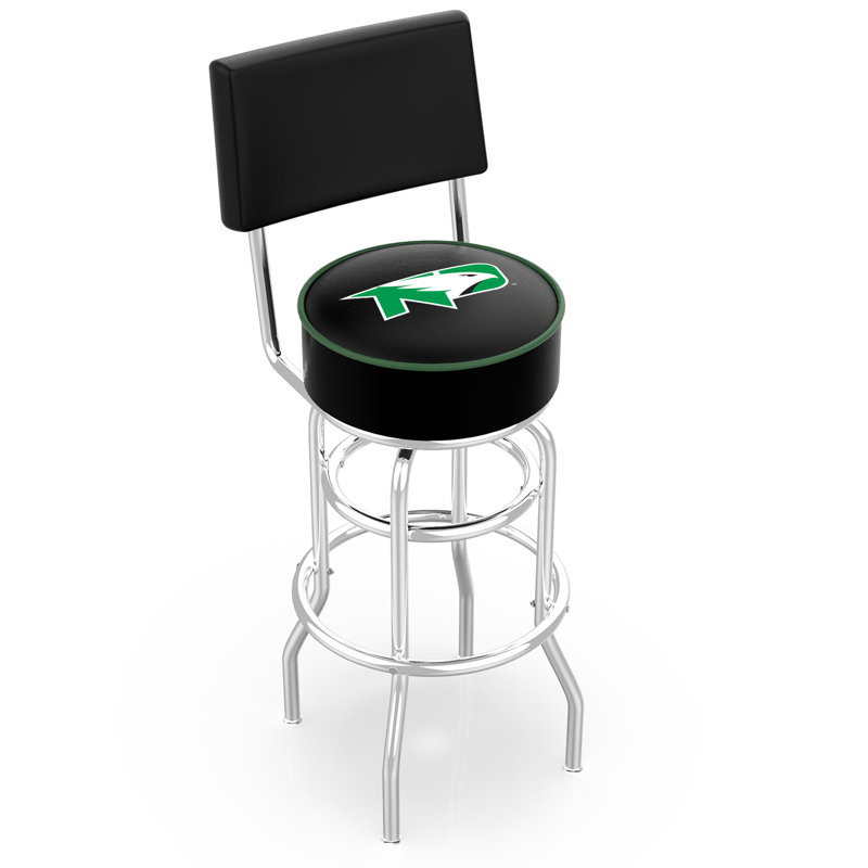 NCAA 30" Swivel Bar Stool, University of North Dakota