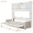 Queen Size Murphy Bed Wall Bed With Sofa,White-126821386