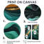 Abstrait marbre vert et or rivière III - décoration murale en marbre abstrait-1133940085-1133939977-1133939978