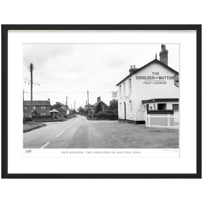 Old Newton, The Shoulder Of Mutton C1965 by Francis Frith - Single Picture Frame Print