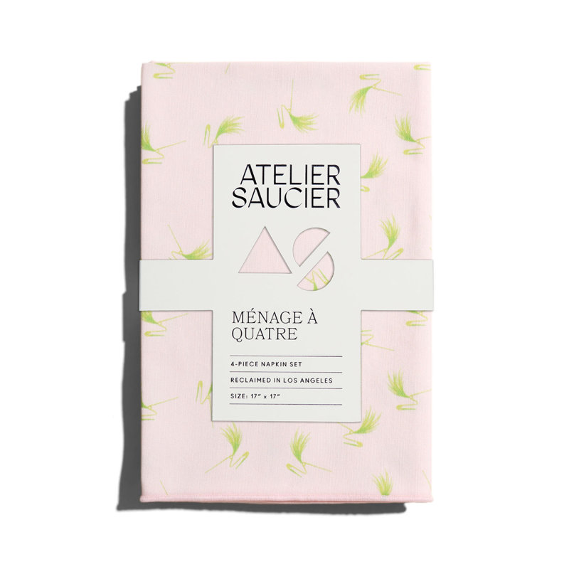 Flamingo Pin Napkins