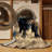 Washable American Bison Wildlife Area Rug-688040236
