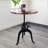 Caihe Iron Top End Table