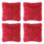 Ensemble de 4 housses de coussin en fausse fourrure II-63064332-70084525