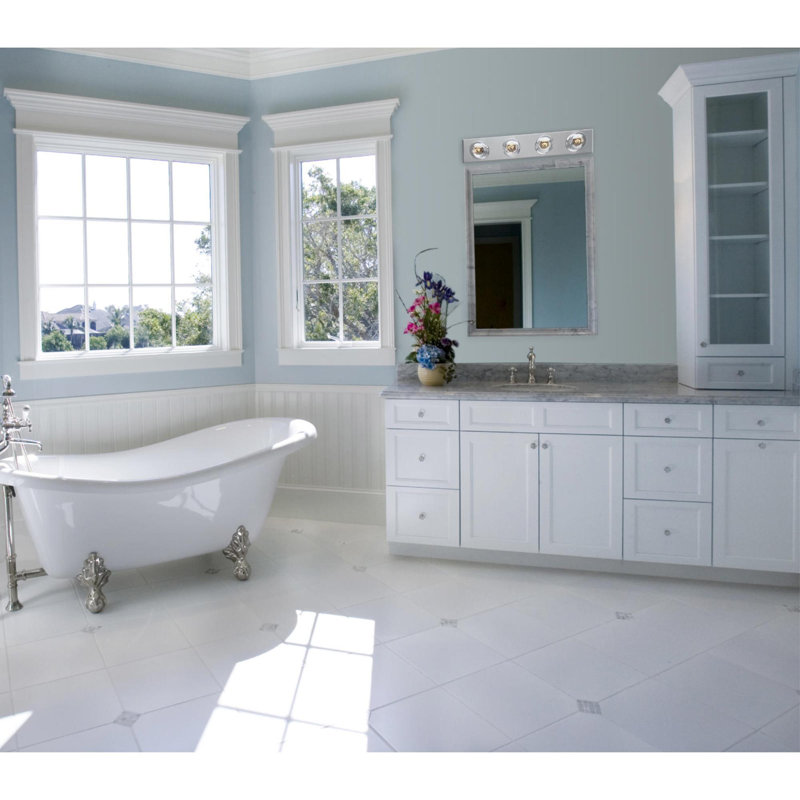 Almasi 4 - Light Dimmable Bath Bar, Chrome