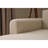Elegant Corner Sofa-Bed, Cream Fabric, 96.9 x 33.5 x 63.0 inches | Durable Fir Tree Frame & Beech Wood Legs | Comfortable 28 DNS Foam Seating, Perfect for Small Spaces & Versatile Living Rooms-940619119-940619118
