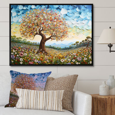 " Multicolor Famous Tree Of Love I "