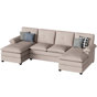 Light Brown Linen Blend