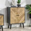Reiffton 62.5cm Wide 2 Door Internal Shelf Sideboard Unit-932885812