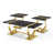 3 Pieces: Coffee Table, 2 End Tables sélectionné