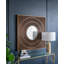 Miroir carré sculpté à motif plissé-1632172111