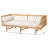 Deago Modern Bohemian Rattan Daybed