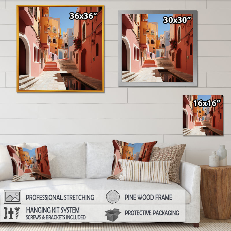 «Islam Medina Pop Art», reproduction d'art sur toile, Toile tendue, H 24 po x l 24 po x P 1 po