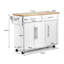 Stephan 121 cm W Kitchen Cart with Top