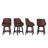 Gehrman 26''H Swivel Counter Height Stools With Solid Wood Frame-120276916-120276918