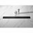 30 Inches Linear Shower Drain With Removable Cover, 304 Stainless Shower Drain  Included Hair Strainer And Leveling Feet