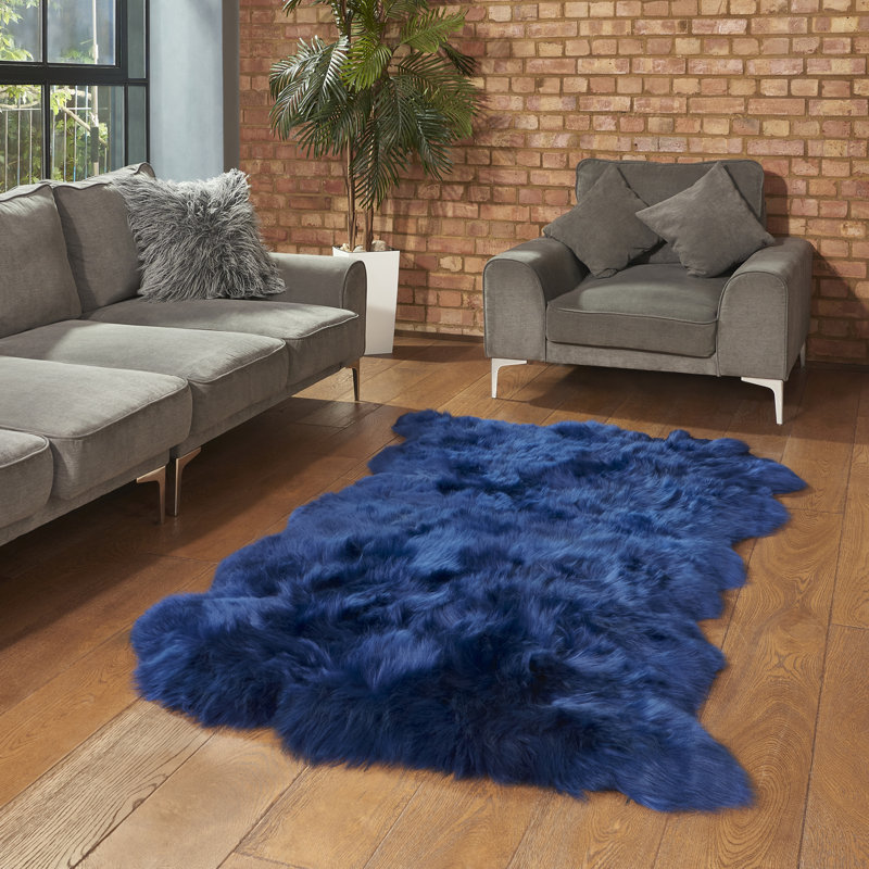 Molina Solid Colour Area Rug, Rectangle 120 x 200cm