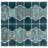 Montego Porcelain Mosaic Tile in Blue/Green/Beige