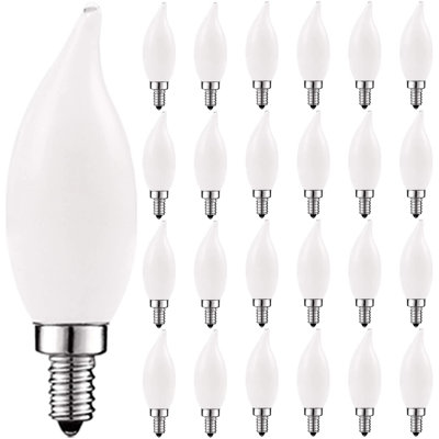 5 Watt CA11 LED Smart Dimmable Light Bulb E12/Candelabra Base