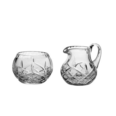 Walton Crystal Sugar And Creamer Set