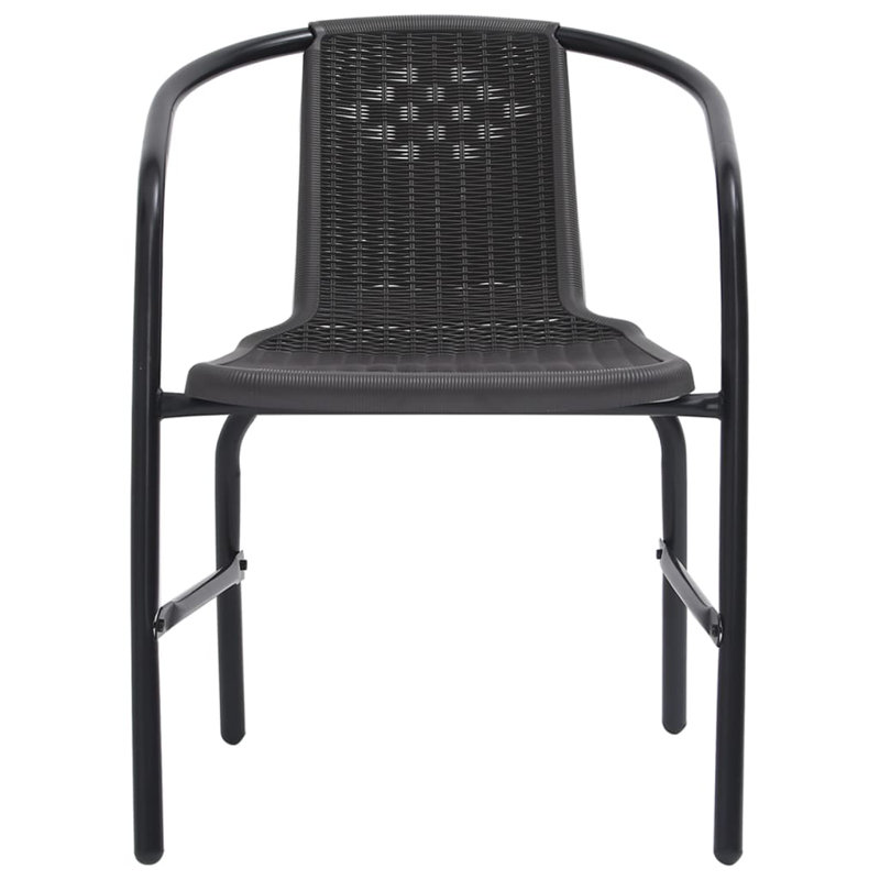 Fauteuil empilable en teck Gryselda, 8