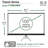 Elite Screens Portable Projector Screen Projector Screen-11888247
