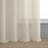 Grommet Faux Linen Sheer Curtains for Living Room, Bedroom Curtains for Large Window Single Panel-1258774343-1258774348