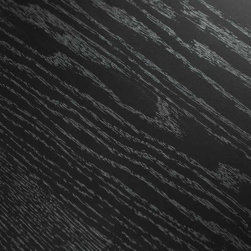 Table de salle à manger 79 po, Noir