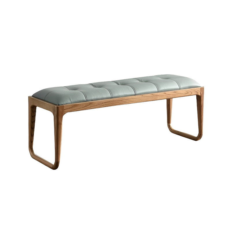 Banc rembourré Lameika, H 15,74 po x l 55,11 po x P 17,71 po