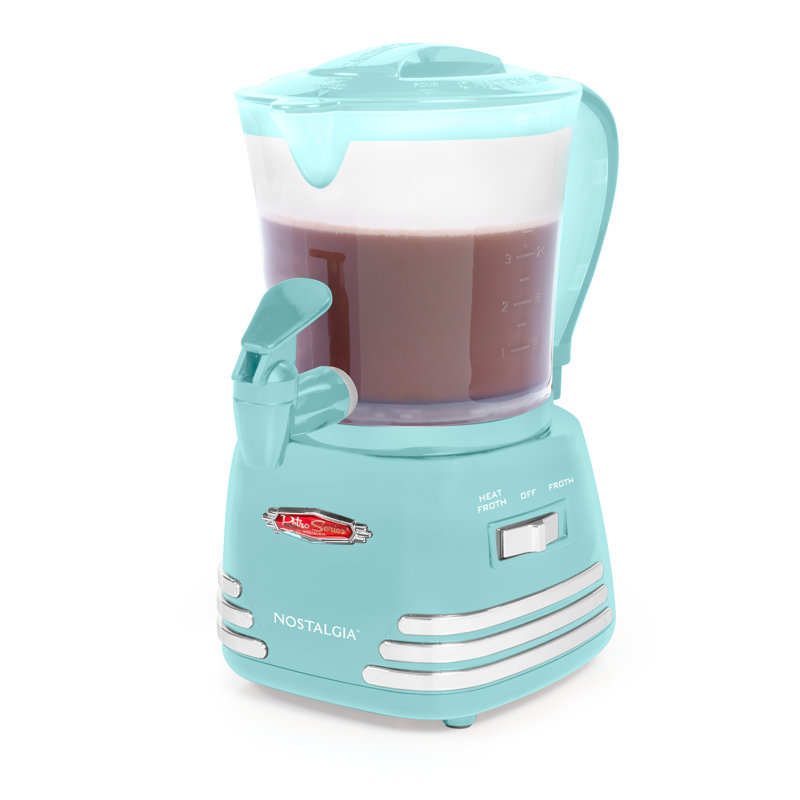 Nostalgia Retro Hot Chocolate Maker, Aqua, Aqua