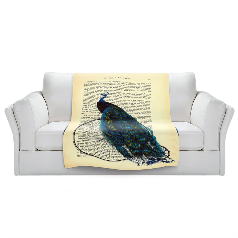 Hand Woven Throw Blanket, 51" x 60"