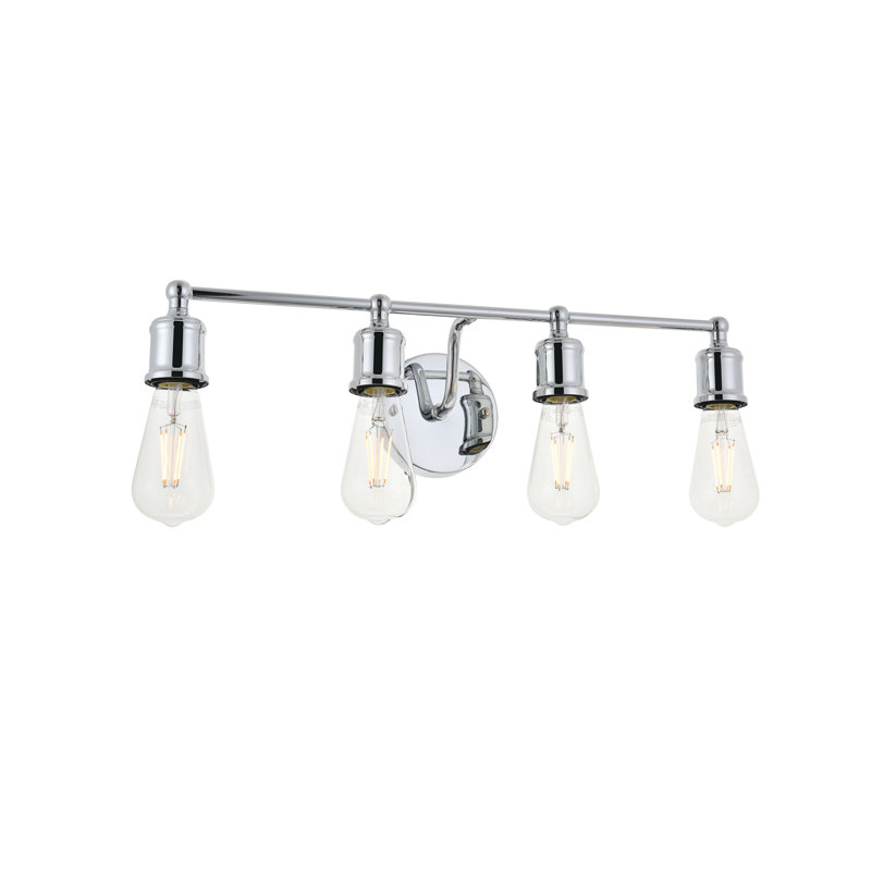 Sumas Dimmable Armed Sconce, 5.6" H x 28.8" W x 28.8" D, Brass/Black, 5 Lights