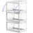 Stackable Clear Storage Bins With Lids
